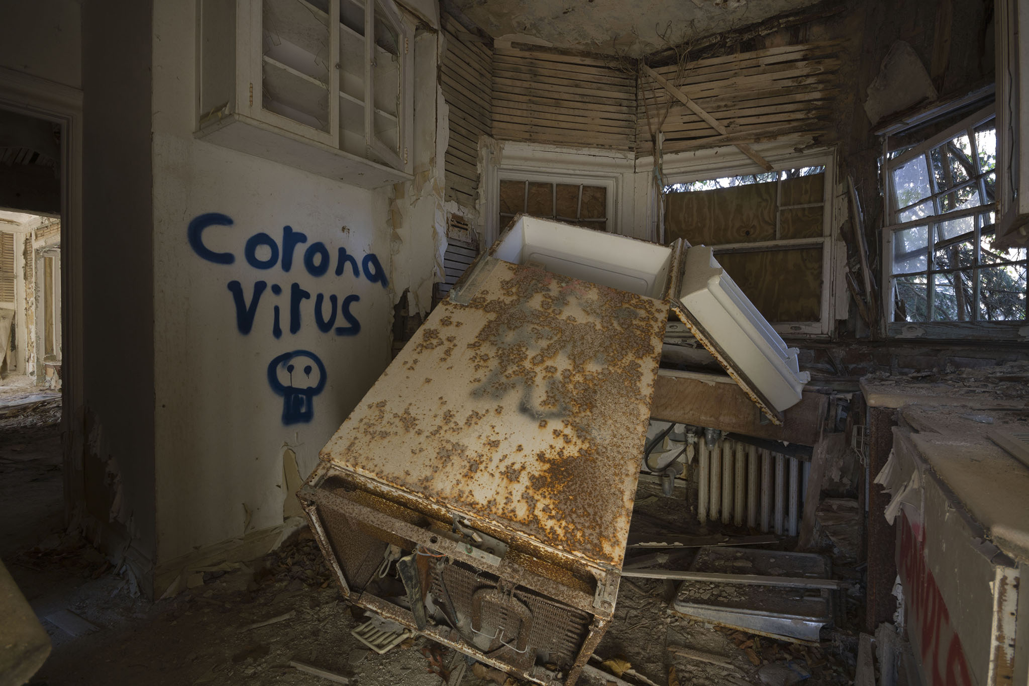 A look inside one of the rooms